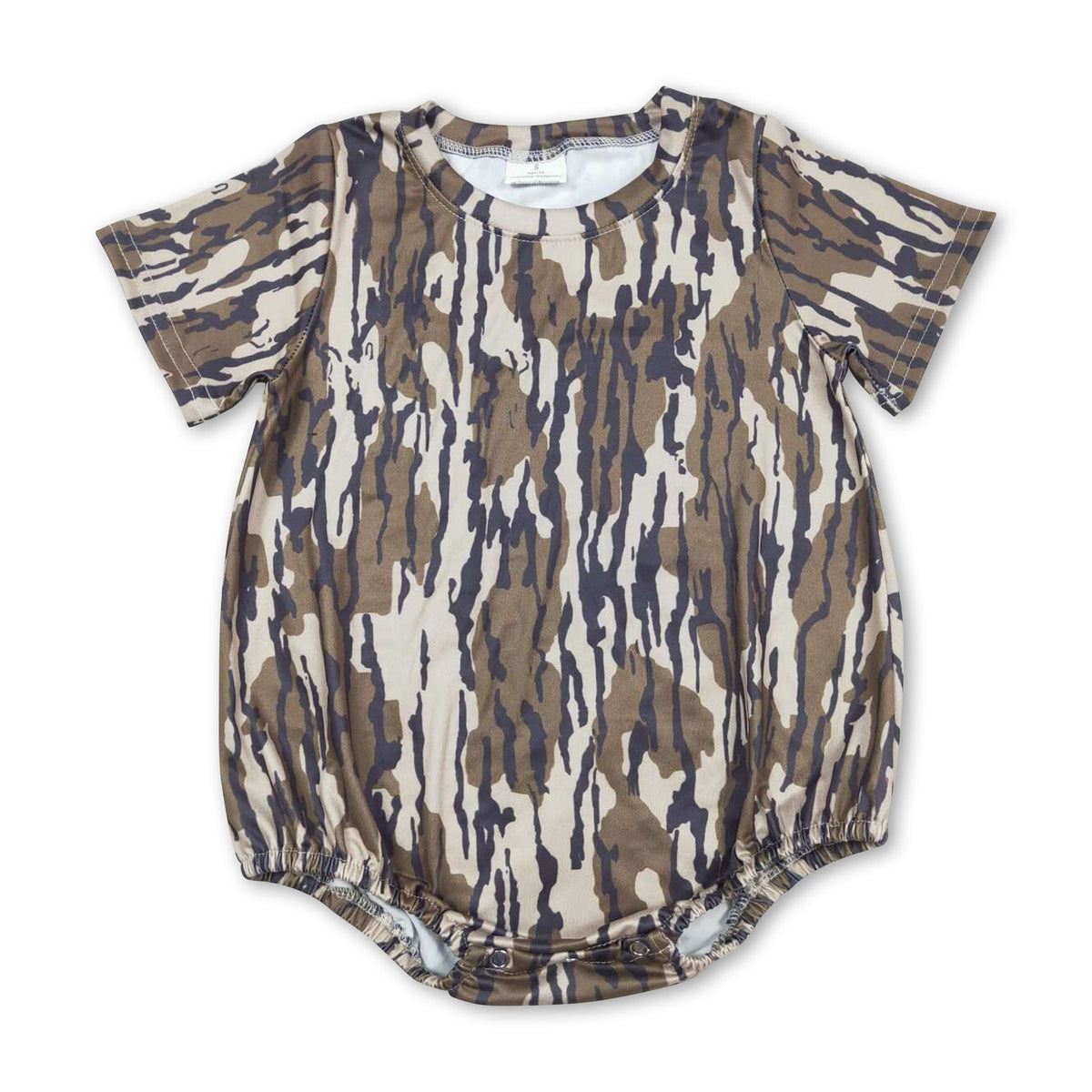 Baby Boy Summer Romper In Yellow Bus Print main image 0