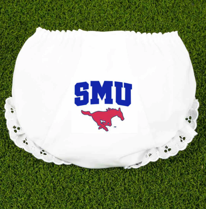 MOQ 3 pcs S M U white baby girls team bummies