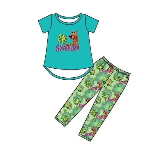 Deadline May 27 short sleeves top pants mystery dog girls clothes