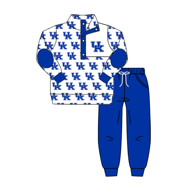 Deadline Aug 17 U K pullover blue pants kids team clothes