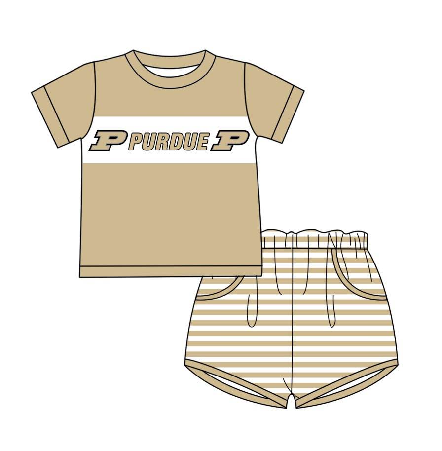 Deadline Jan 25 short sleeves khaki P kids boys team outfits