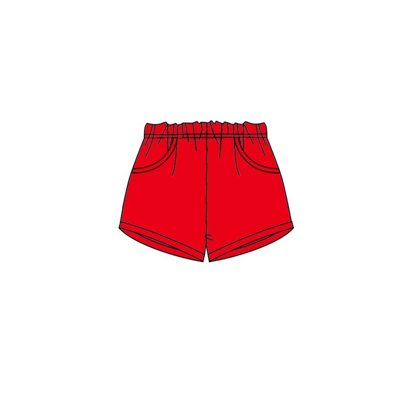 Deadline Feb 4 red pocket baby kids summer shorts