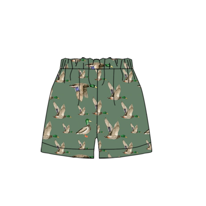 Deadline Feb 24 green duck kids boys summer shorts