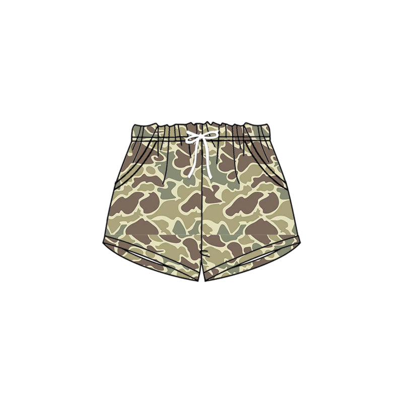 Deadline Feb 24 camo pockets kids boys summer shorts