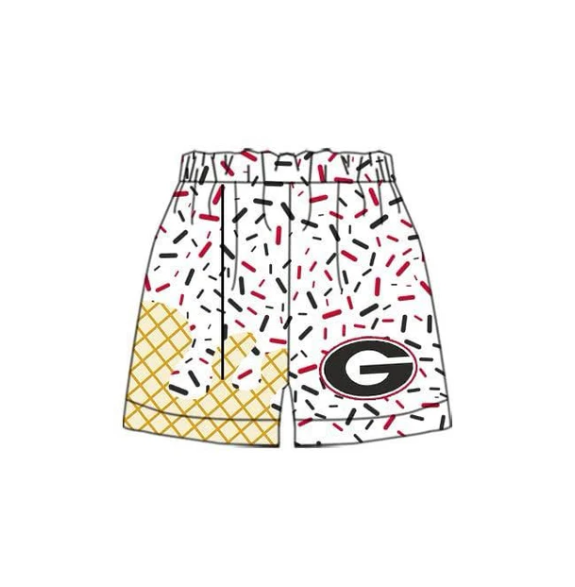 Deadline May 29 G ice cream sprinkle kids boys team shorts