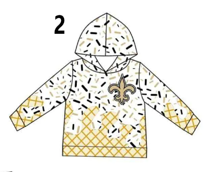 Deadline July 13 2025 khaki ice cream sprinkle kids team hoodie