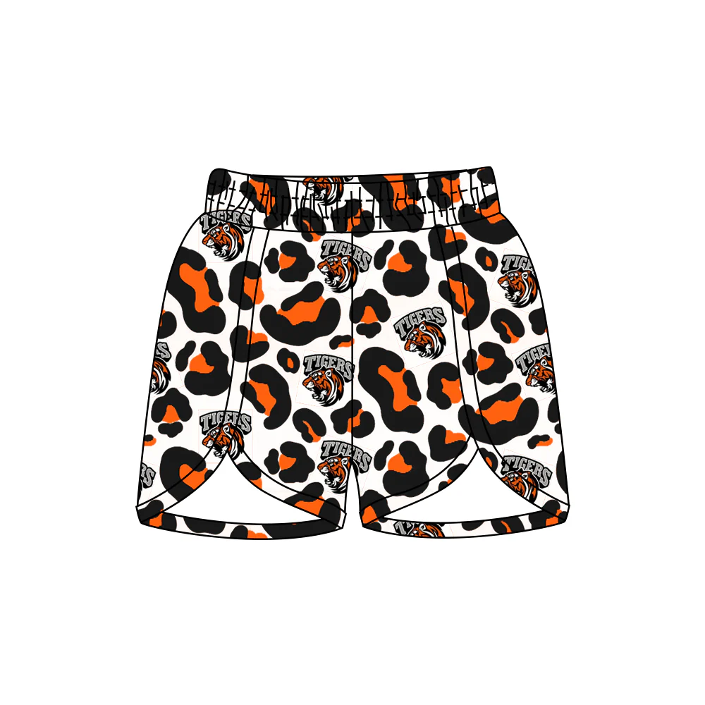 Deadline July 29 2025 tiger leopard kids girls summer team shorts