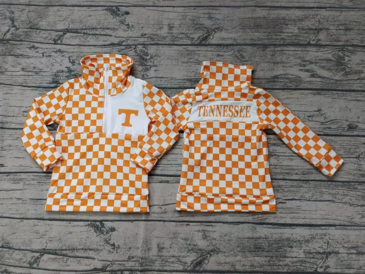 Deadline Aug 5 2025 long sleeves yellow plaid T baby boys team pullover