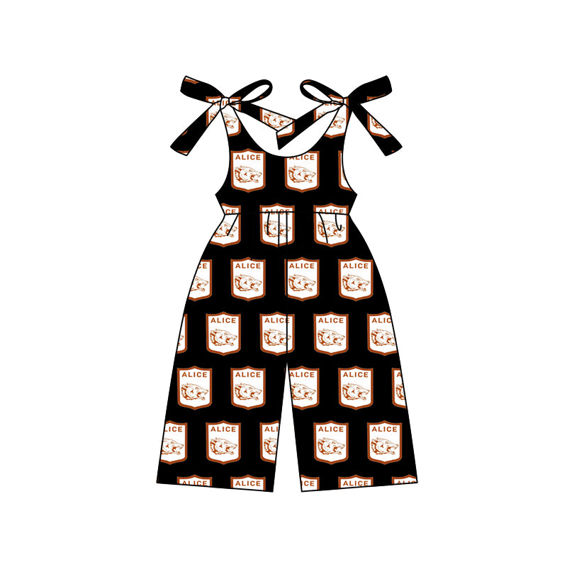 MOQ 3 straps Alice kids girls team jumpsuit