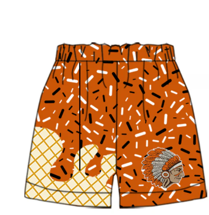 Deadline July 29 2025 feather orange ice cream adult men team shorts