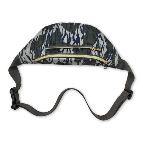 Camo print fanny pack