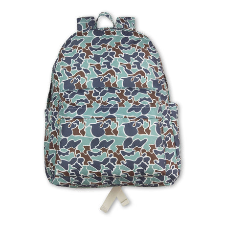 Mint brown camo kids boys hunting backpack