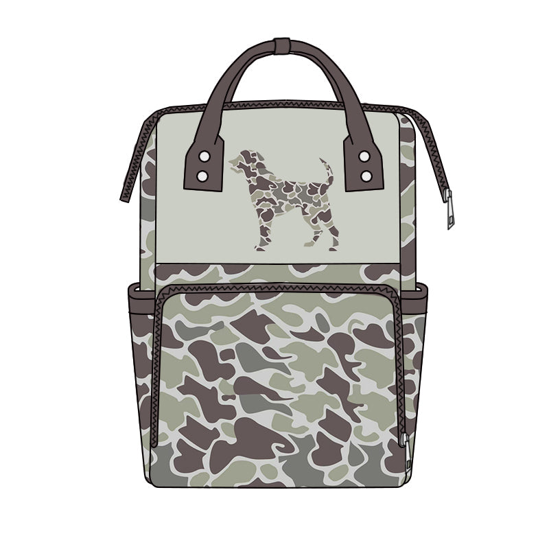 Dog camo hunting baby mommy diaper backpack