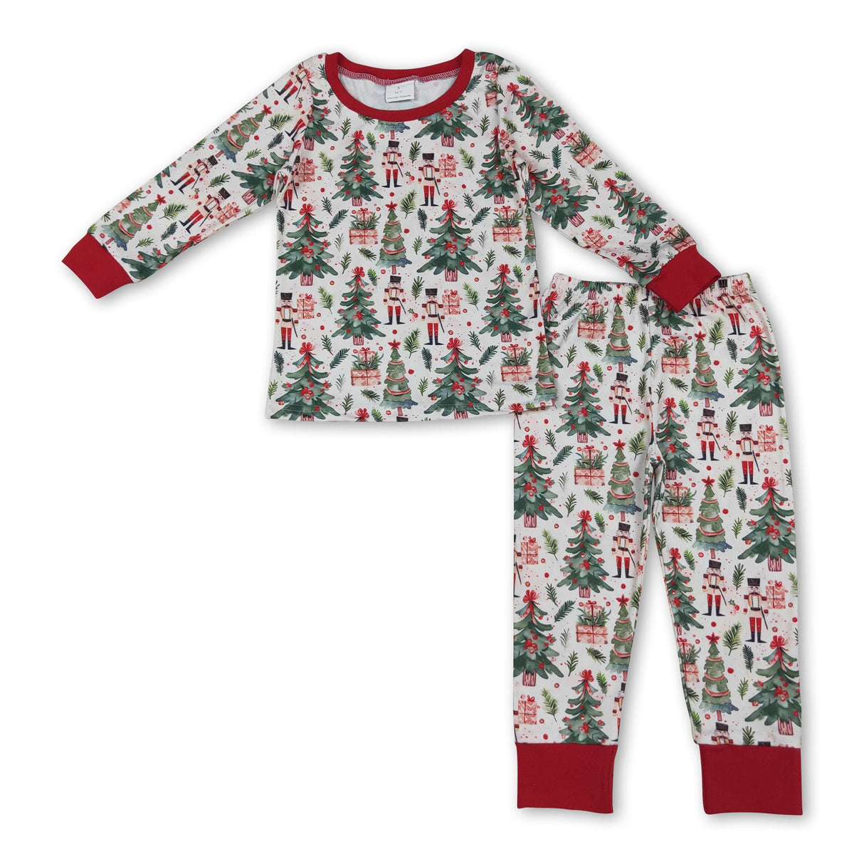 Christmas tree gift ballet baby kids pajamas