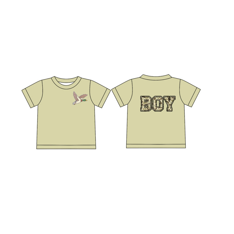 Short sleeves duck camo boy baby kids t-shirt