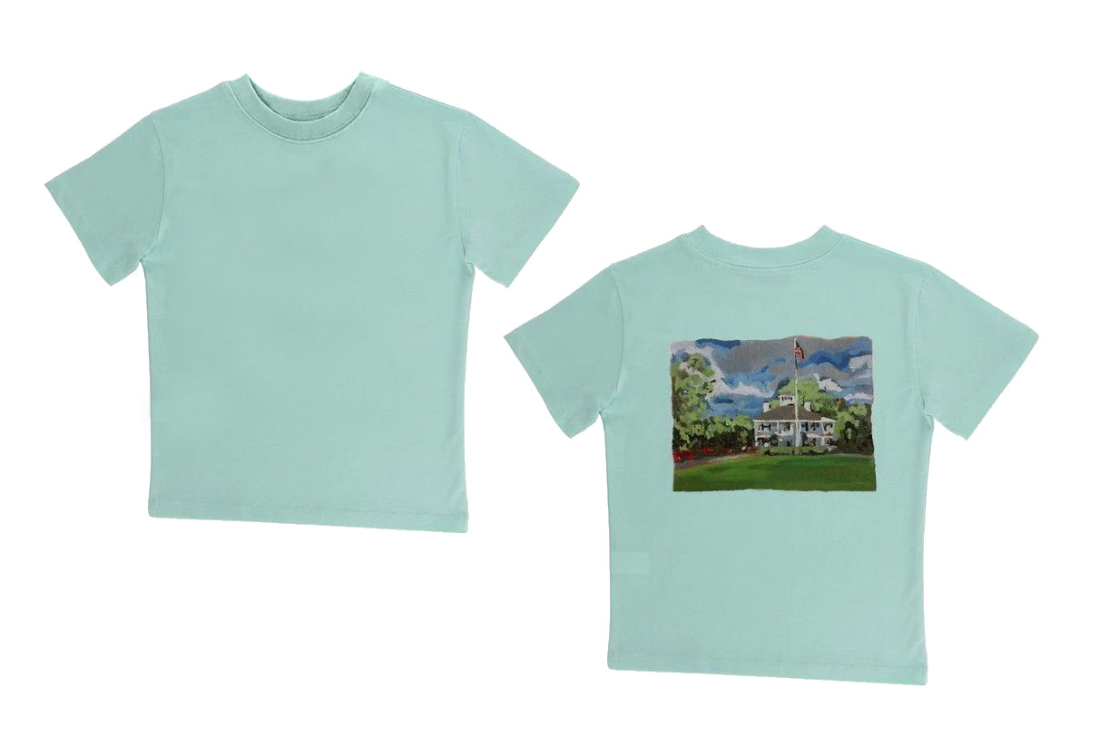 Short sleeves printed kids boys summer shirt