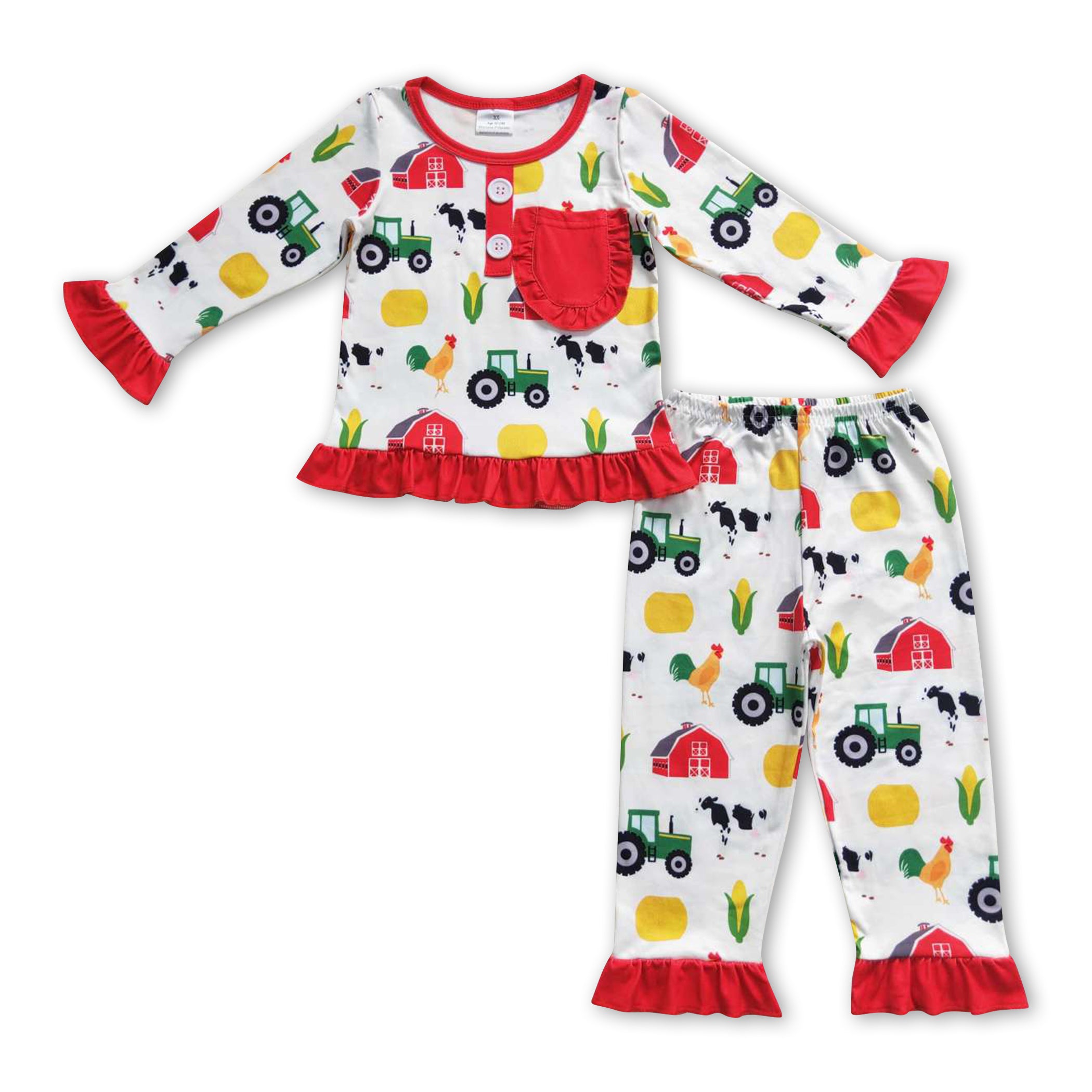PREORDER - Farm Girl Chicken Luxe PJ Set