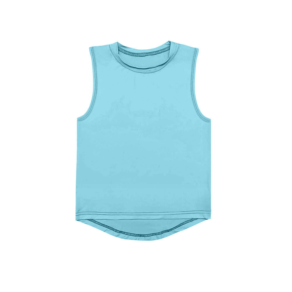 Aqua sleeveless kids girls activewear top