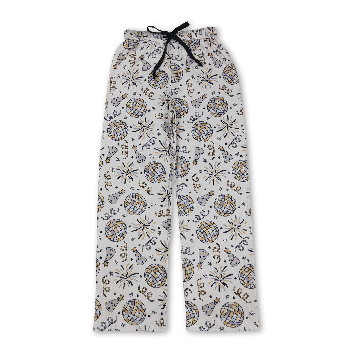 Firework adult women Happy New Year sleepwear pants