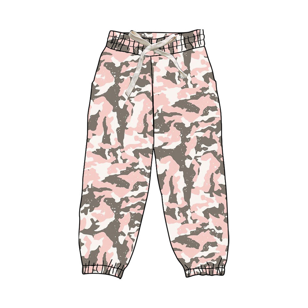 Pink camo hunting adult women pants