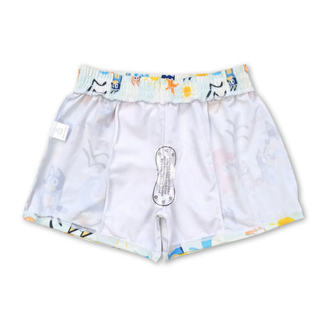 Sun dog starfish kids boys summer swim trunks