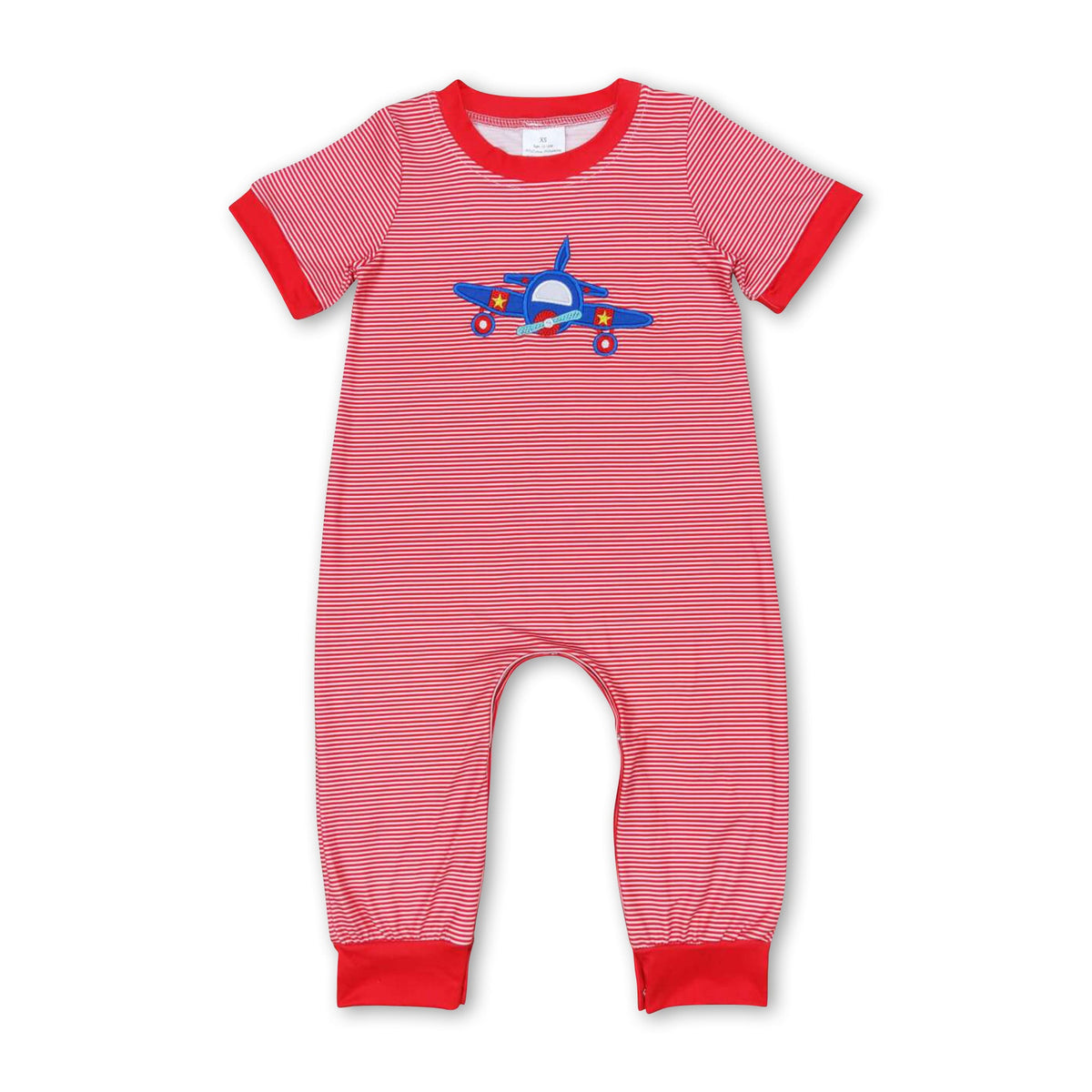 Baby Boys Pointer Parade Long Sleeve Stripe Romper