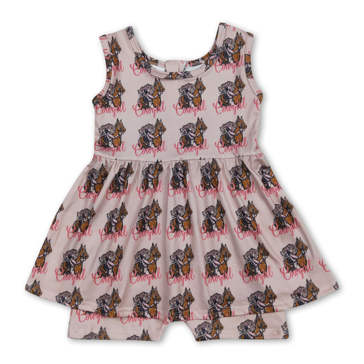 Cowgirl rodeo girls summer western one piece jumpsuit