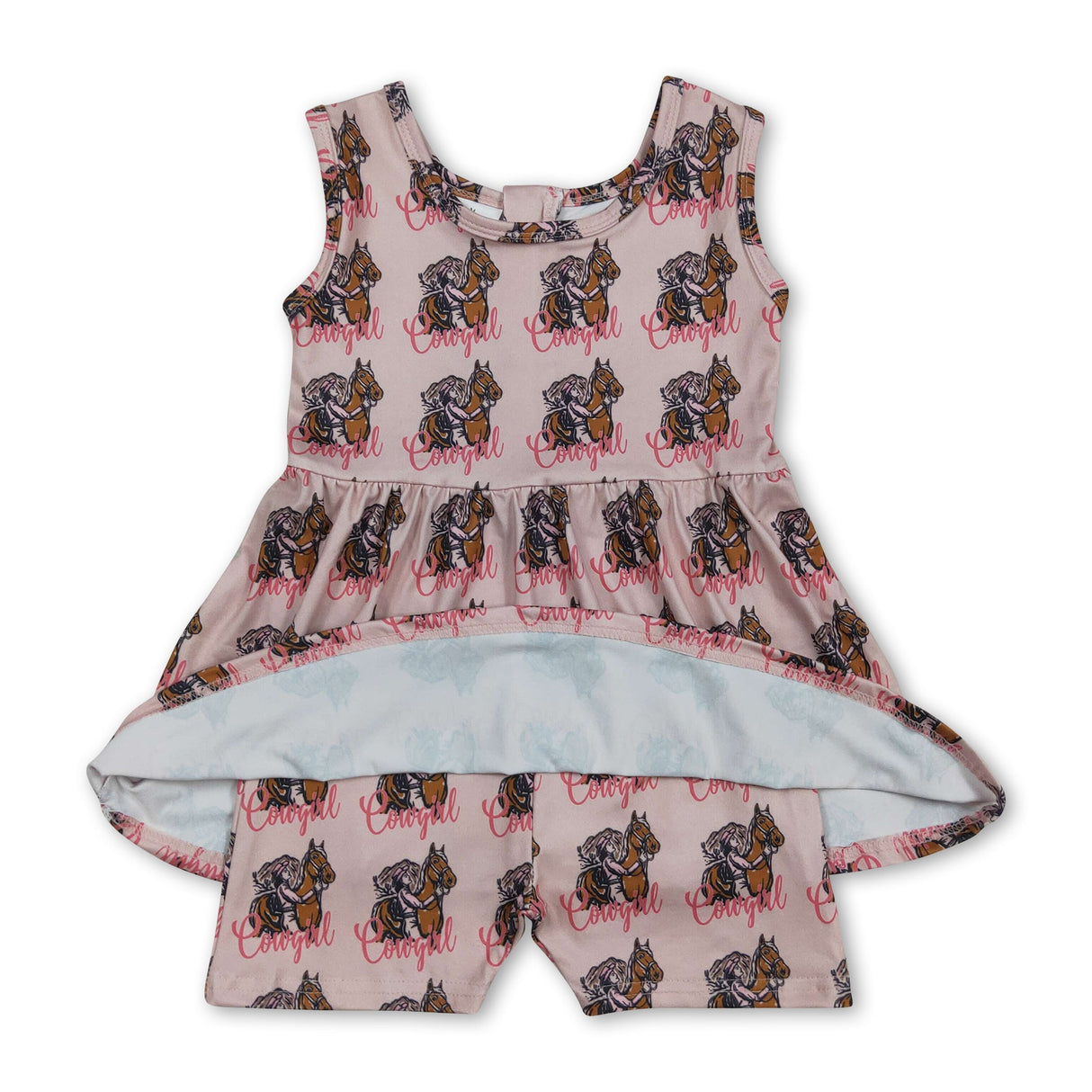 Cowgirl rodeo girls summer western one piece jumpsuit