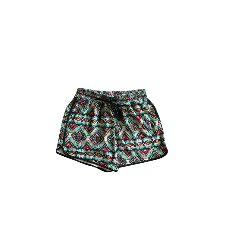 Aztec western adult women summer shorts