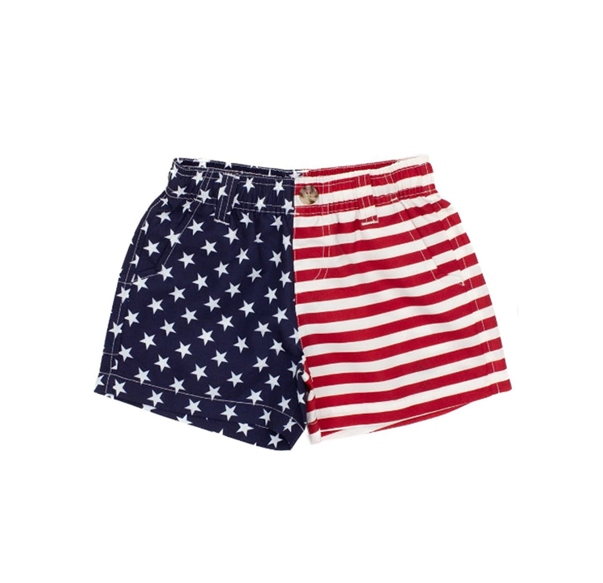 Stars stripe kids boys 4th of july shorts