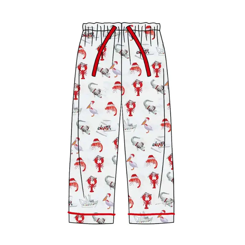 MOQ 5 pcs duck boat adult women pants