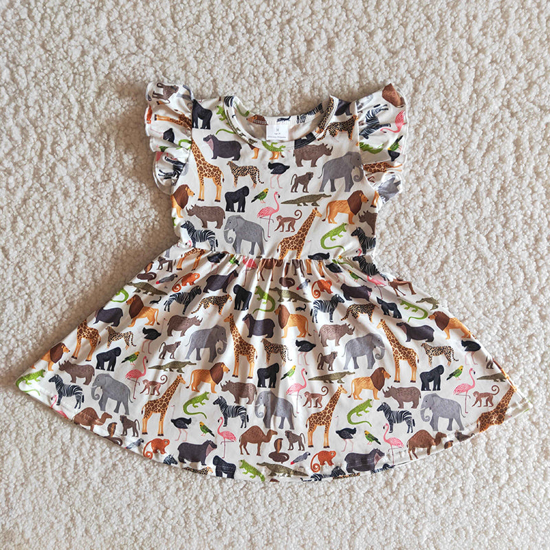 Girl Animal Party Dress