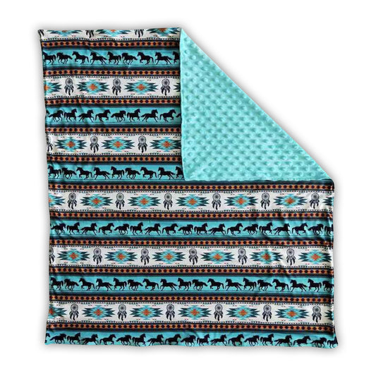 Baby Hores Western Blankets