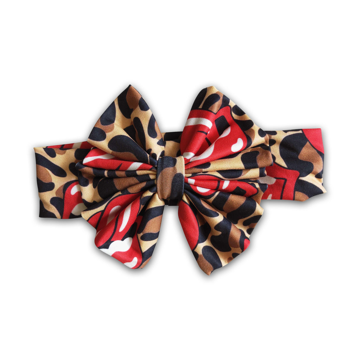 Tongue leopard short sleeve shirt bummies singer baby girls clothes