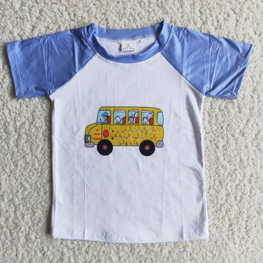 Boy Shcool Bus T-shirt