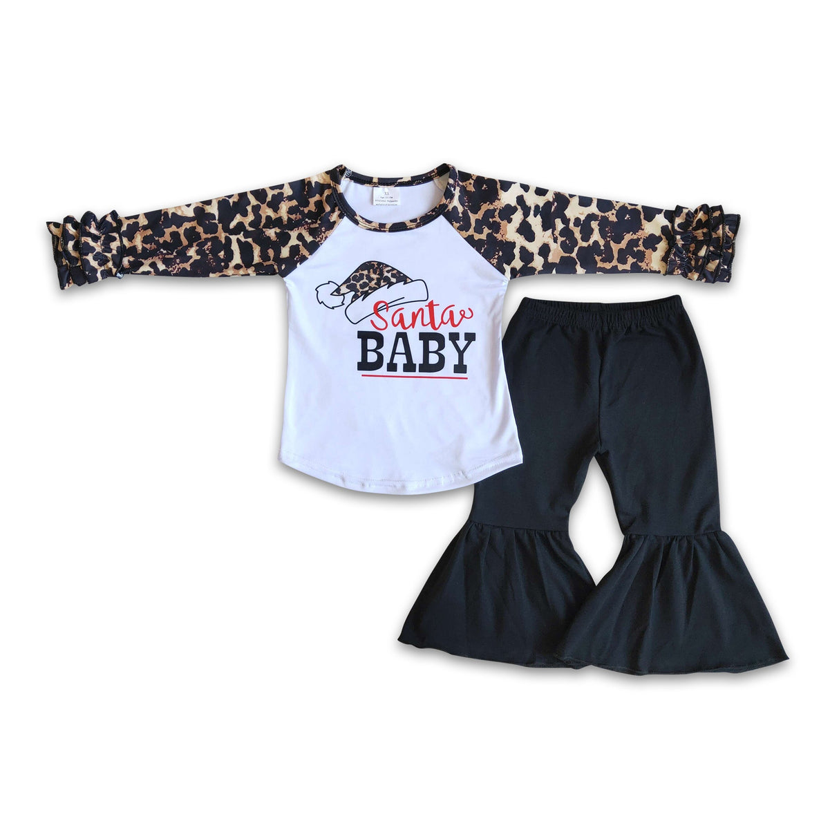 Santa baby outfits kids Christmas clothing set