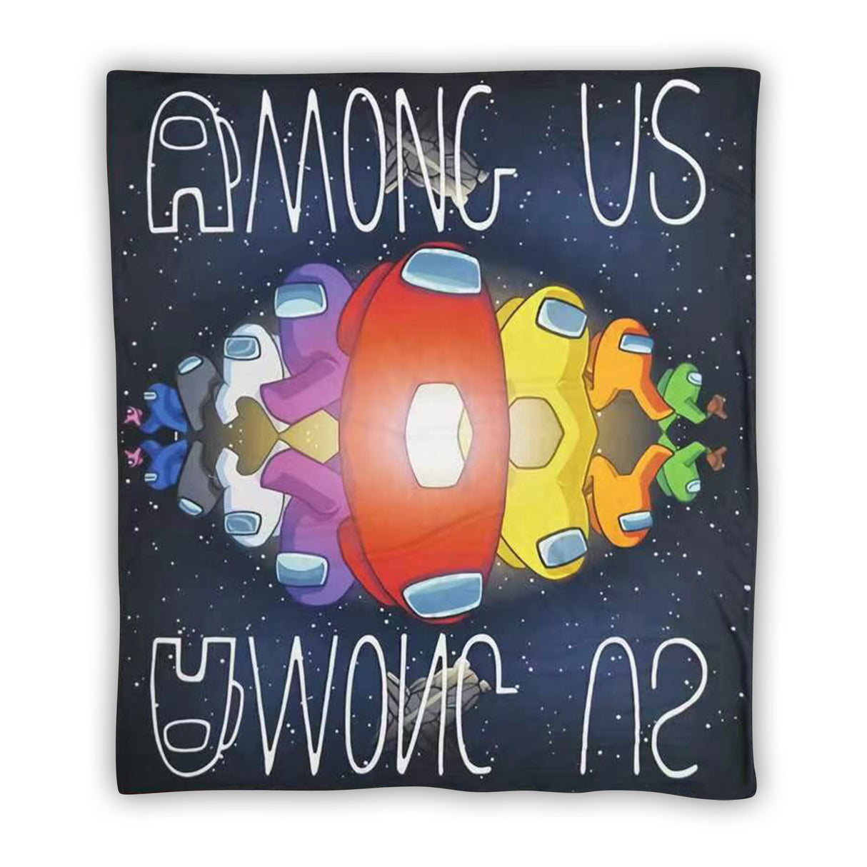 Red polka dots game minky blankets