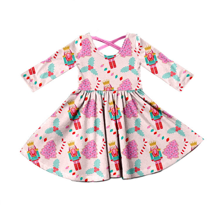 MOQ 5 Christmas tree cake ballet girls dress
