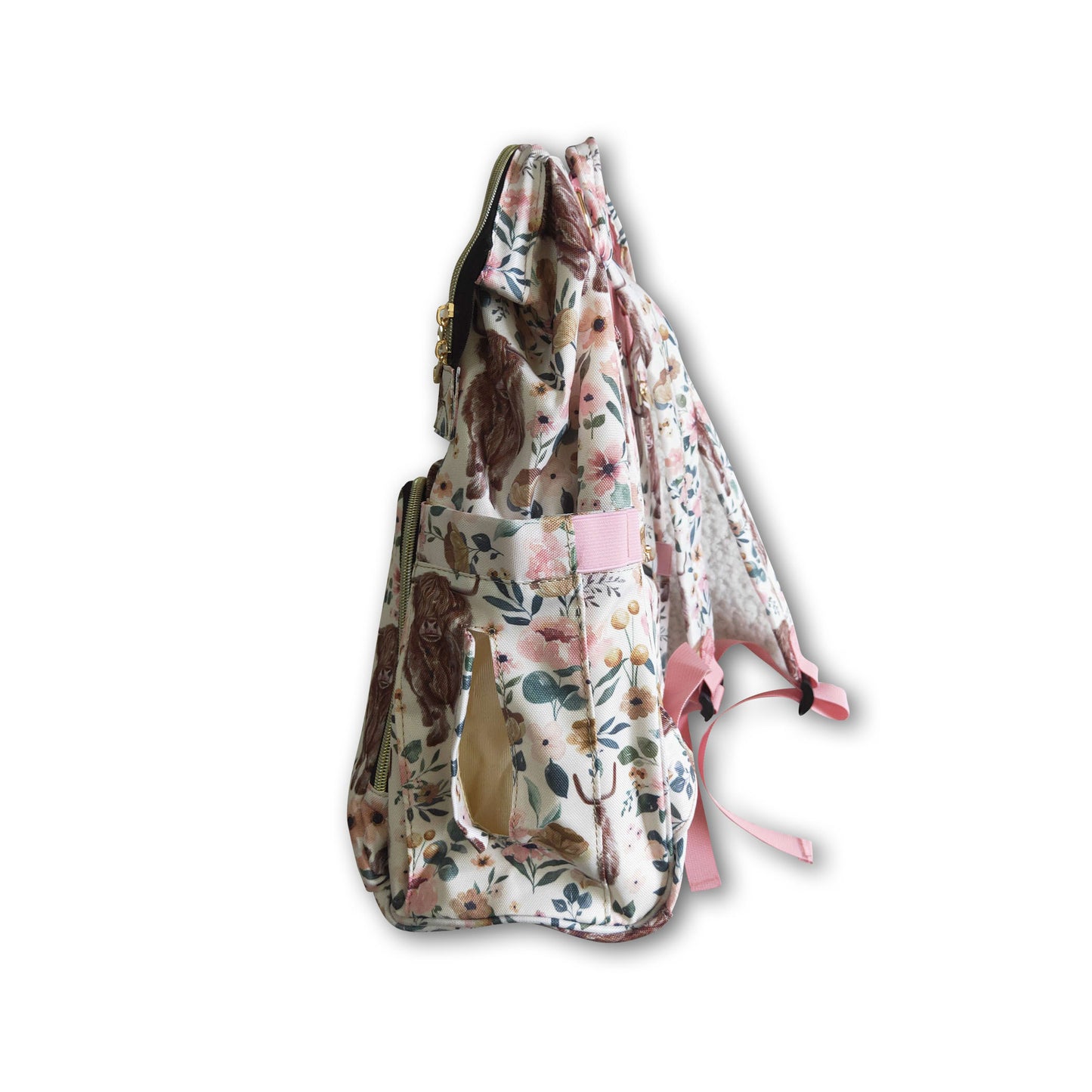 Highland cow backpack