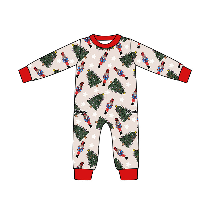 MOQ 5 PCS Christmas tree ballet baby kids romper