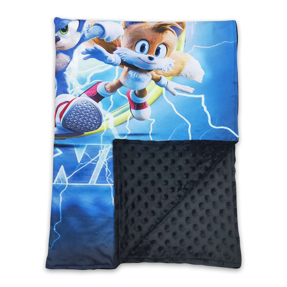 Hedgehog polka dots baby kids blankets