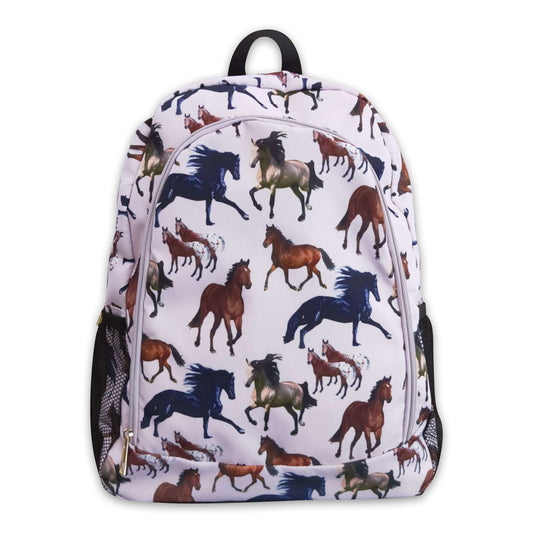 Horses kids boy backpack