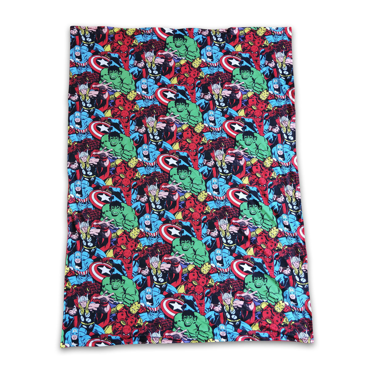Green man red polka dots baby blankets
