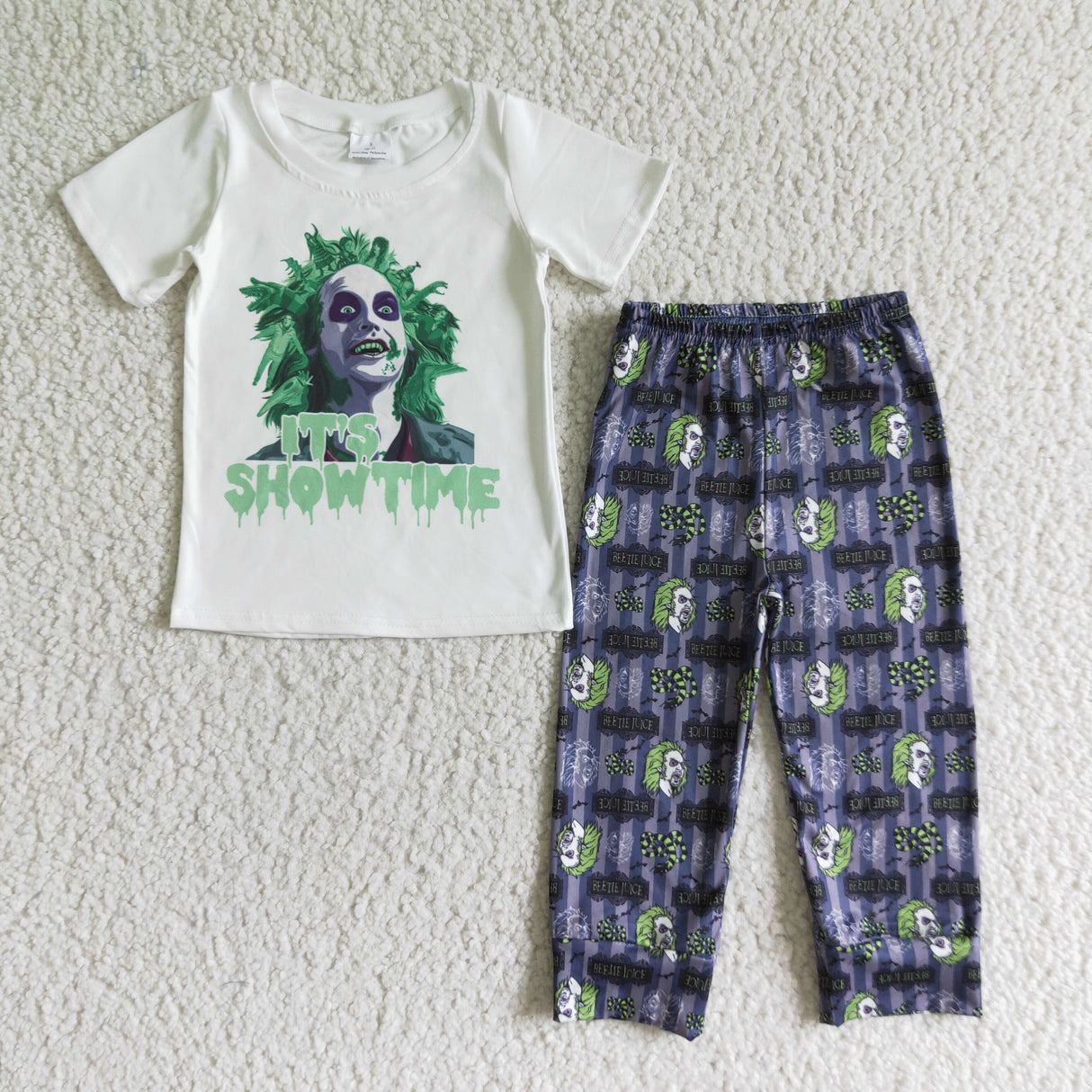 It's showtime shirt pants boy Halloween outfits