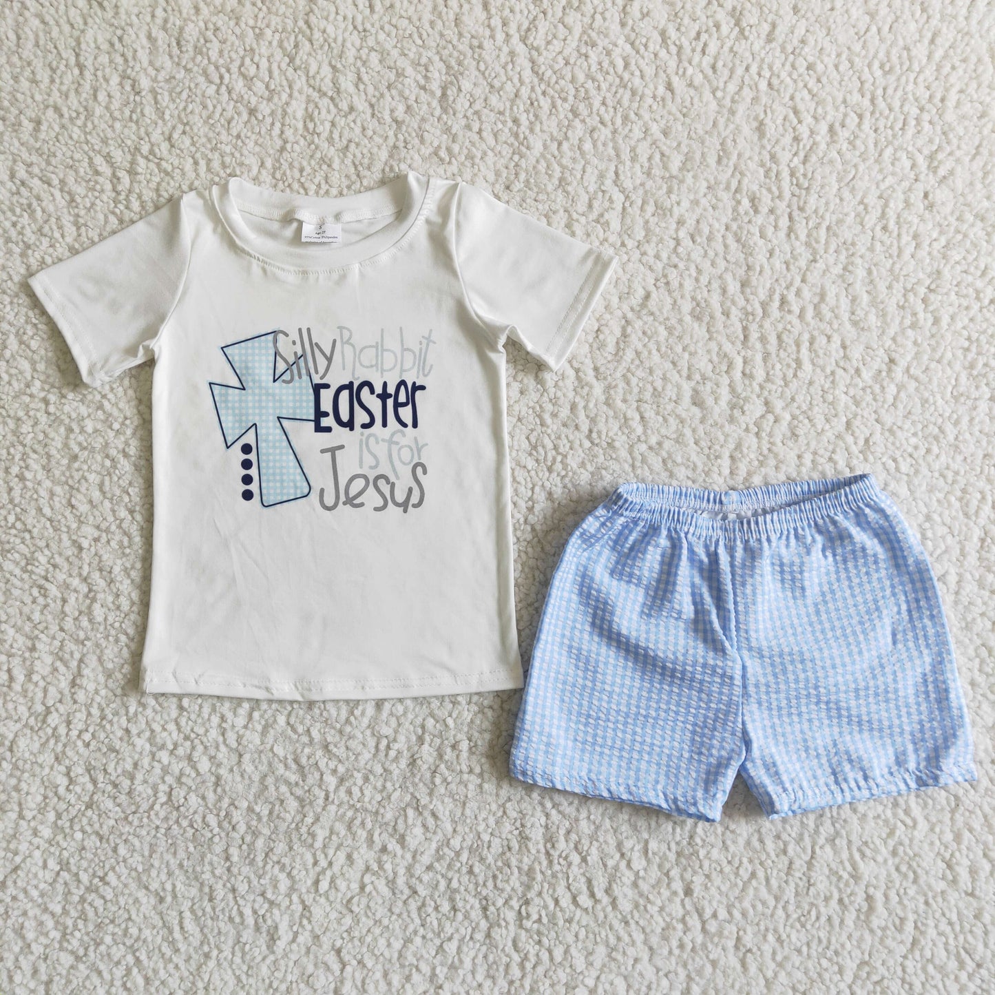 Boy Easter Plaid Outfit