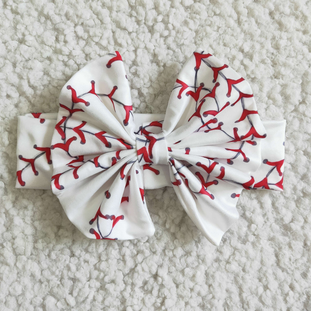 Red tassels shirt bummies baby baseball clothes