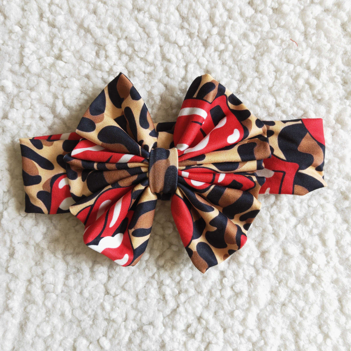 Tongue leopard short sleeve shirt bummies singer baby girls clothes