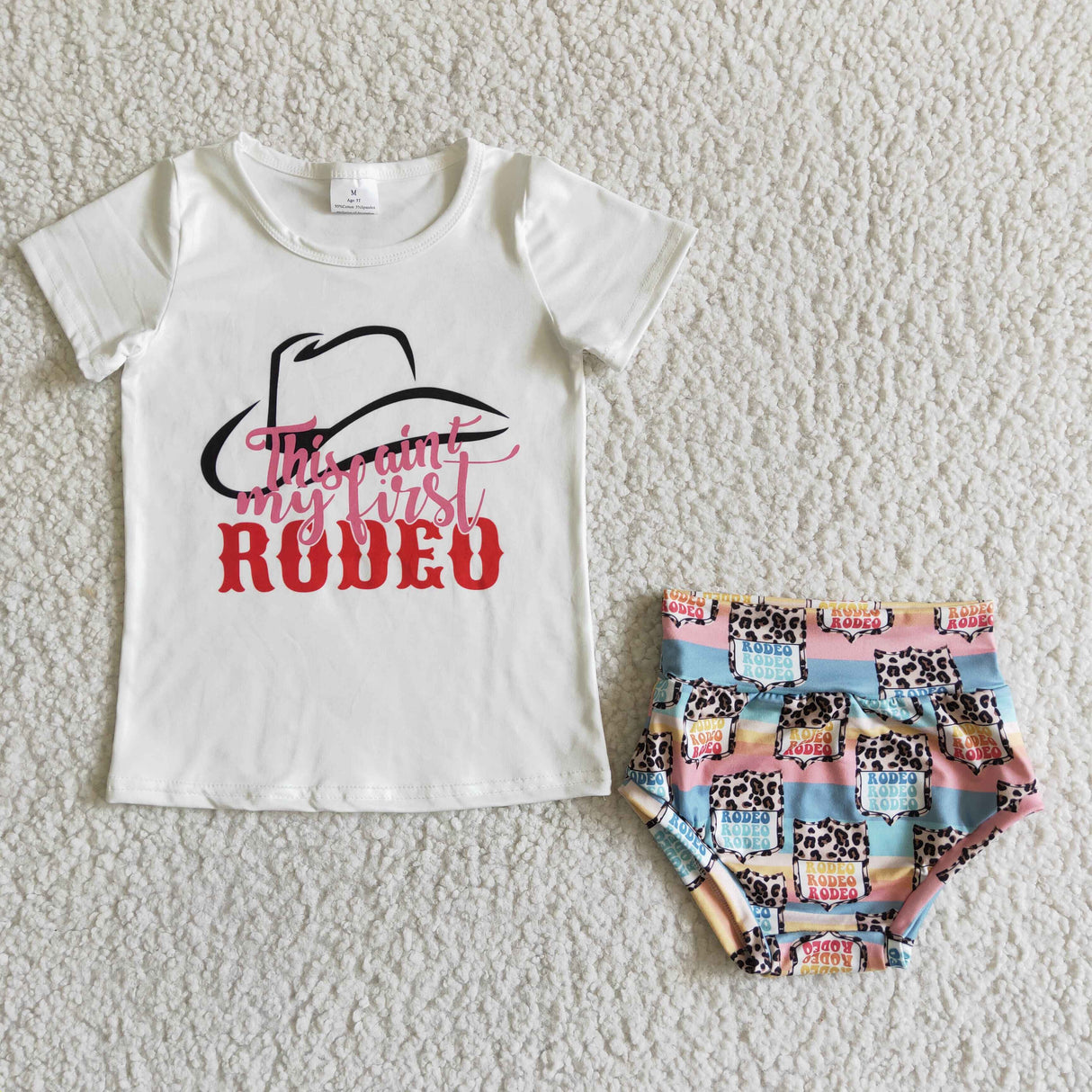 This ain't my first rodeo shirt bummies baby girls clothes