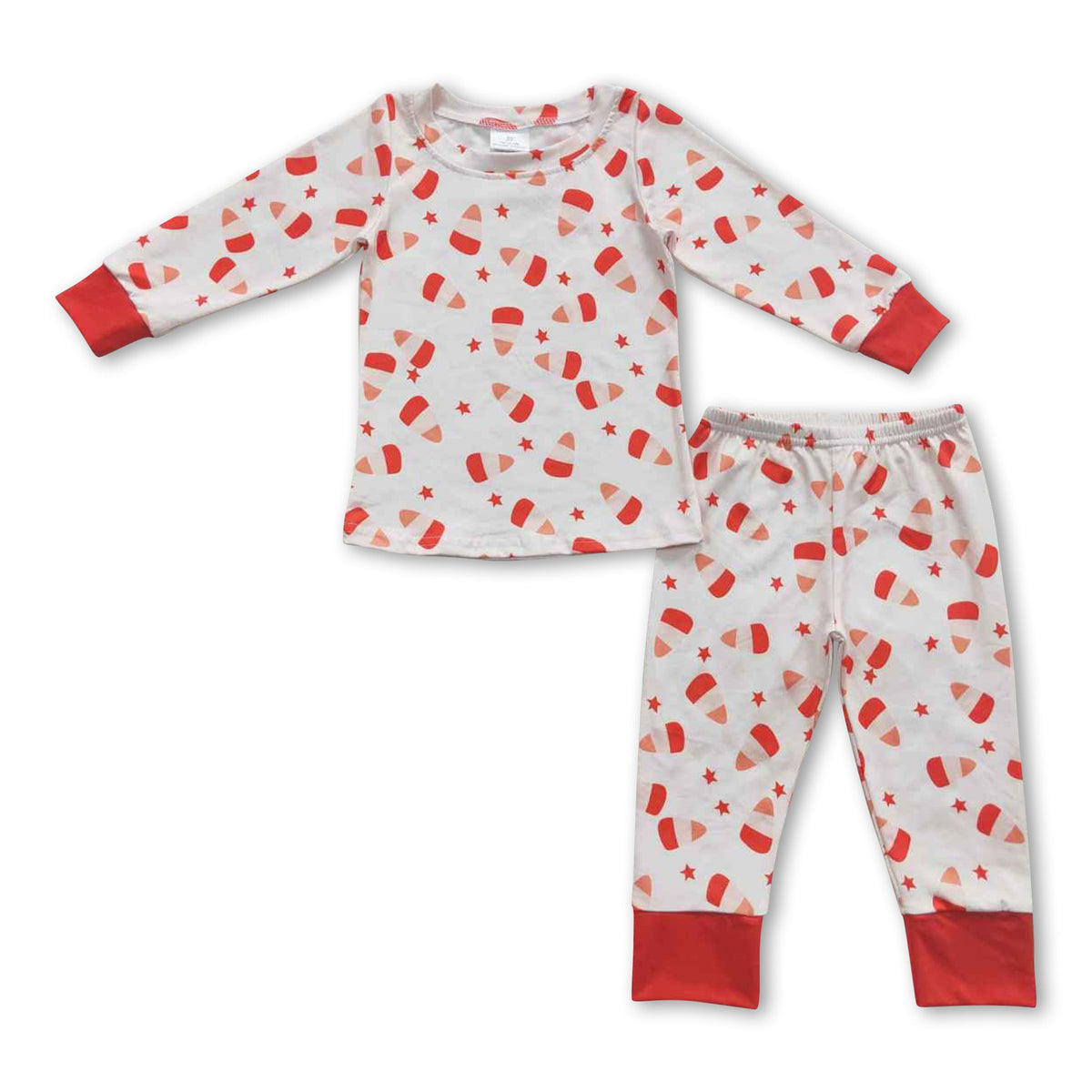 Candy Corn Zipper PJ's (Unisex)