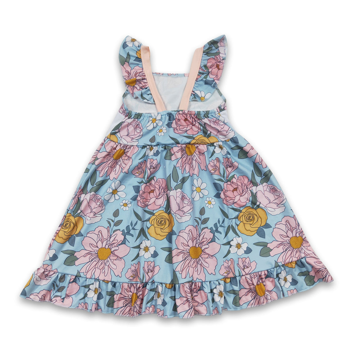Mama's girl floral mother's day baby children dress